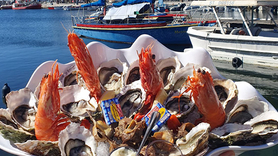 Fruits de mer au Bistrot del Mar à Mèze