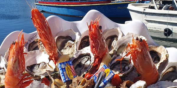 Fruits de mer au Bistrot del Mar à Mèze