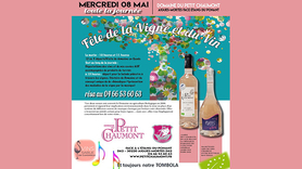 Fête de la Vigne et du Vin au Domaine du Petit Chaumont le mercredi 8 mai