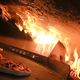 La pizzeria Chez Vincent à Montpellier en mode été La pizzeria Chez Vincent à Montpellier en mode été