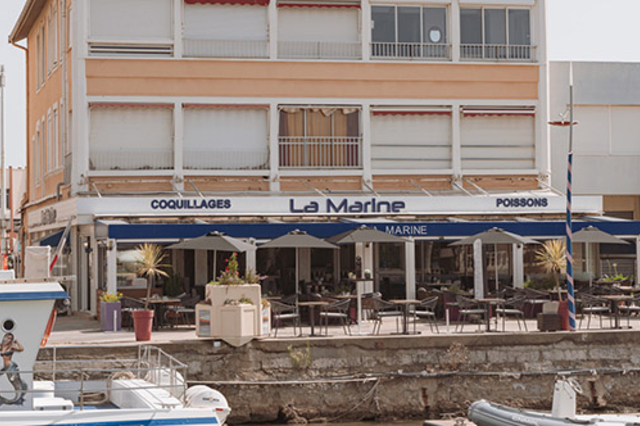 La Marine du Pêcheur Palavas, restaurant de poissons pêchés localement (® facebook la marine du pêcheur)