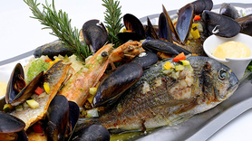 La Marine du Pêcheur à Palavas , restaurant pour manger du poisson à Palavas.