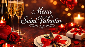 Rêve du Chef à Castelnau-le-Lez : un menu Saint-Valentin d’exception 