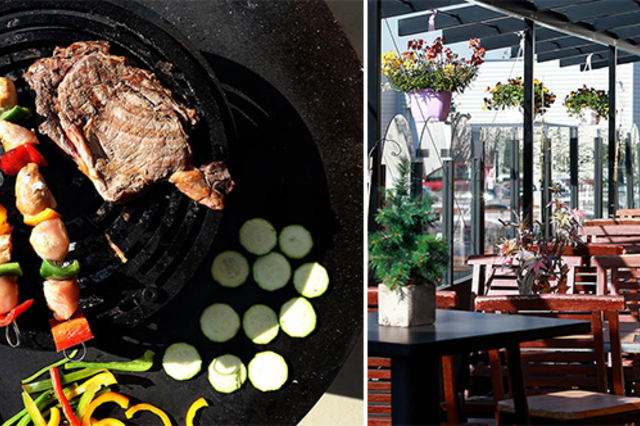 Chalet Chamoniard Lattes Montpellier • Grillades en terrasse 