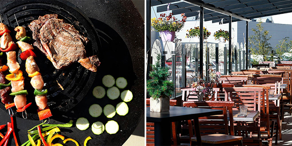 Chalet Chamoniard Lattes Montpellier • Grillades en terrasse 