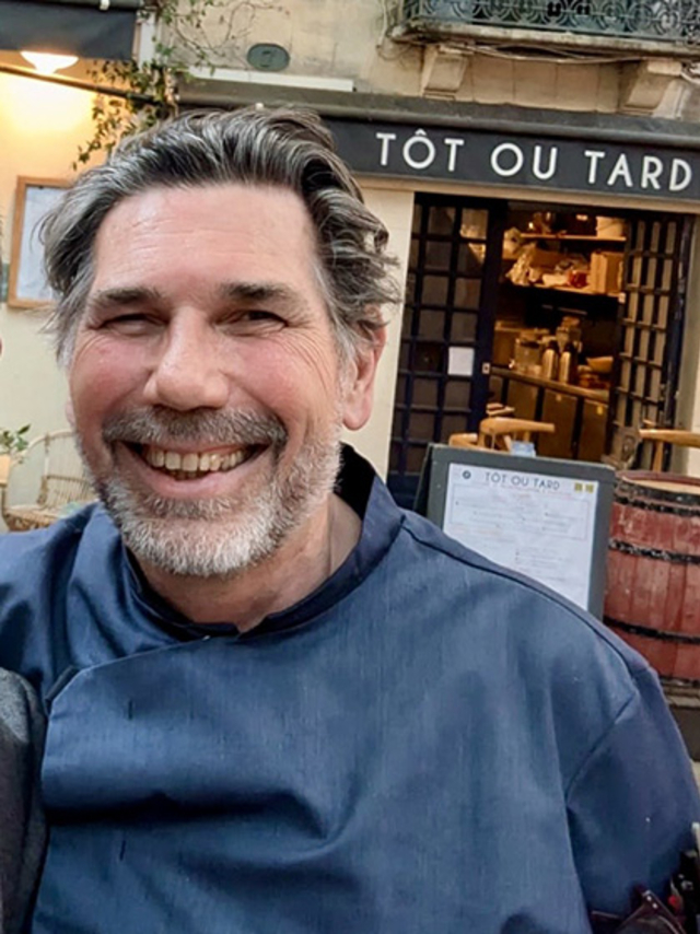 Tôt ou Tard Montpellier, restaurant Fait maison et Olivier Frerebeau son gérant (® Tôt ou Tard)