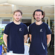 Restaurant Grain de Sel la Grande Motte : Baptiste et Mathis les deux fondateurs de ce nouveau restaurant de poissons sur le port (® SAAM-fabrice CHORT)