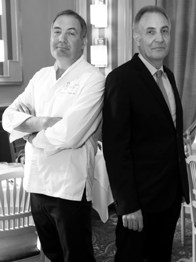 Le Mazerand Lattes restaurant gastronomique près de Montpellier est dirigé par Jacques et Christian Mazerand.(® networld-fabrice Chort)