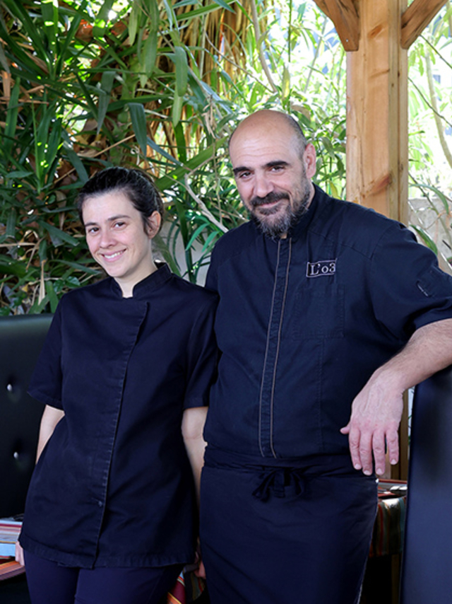 Nicolas Rodriguez et Lucie Robert vous accueillent au restaurant l'o3 à Castries (® SAAM-fabrice CHORT)