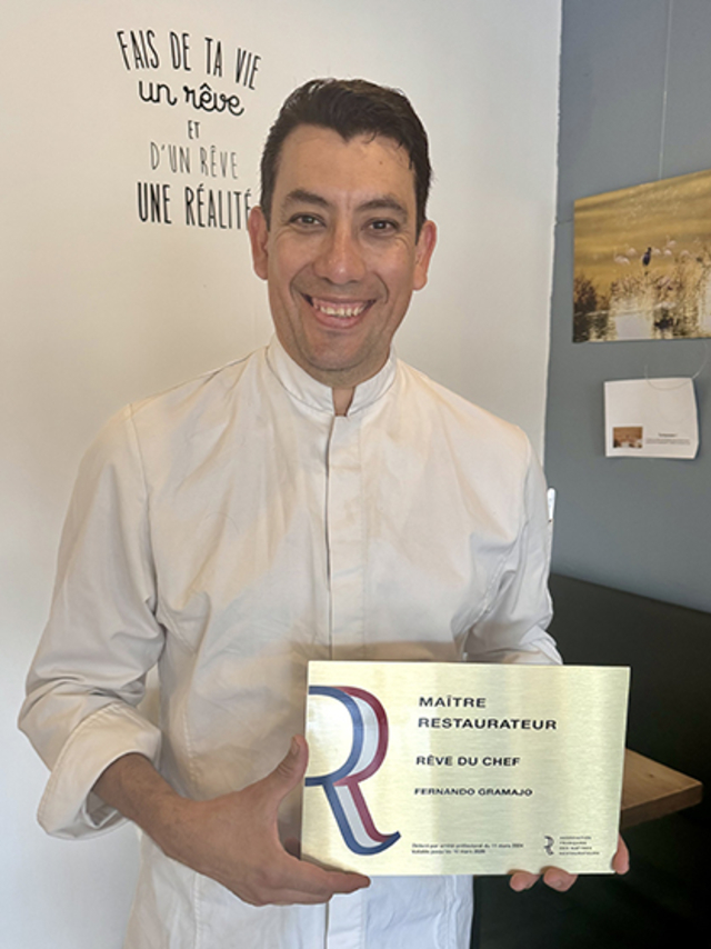 Rêve du Chef Castelnau-le-Lez • Fernando Gramajo l'artisan cuisinier Maître Restaurateur de France (® rêve du chef)