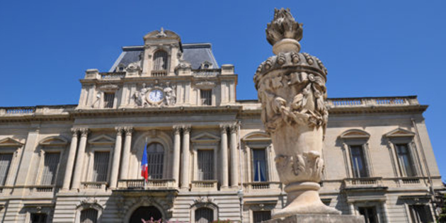 Vue de la Préfecture au centre-ville de Montpellier (® NetWorld)