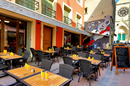 Café Léon Montpellier • Restaurant cuisine faite maison • Tables en terrasse (® networld-fabrice Chort)
