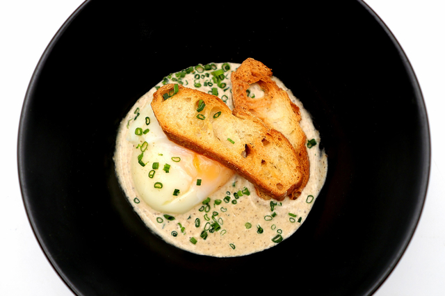 Oeuf parfait à la truffe