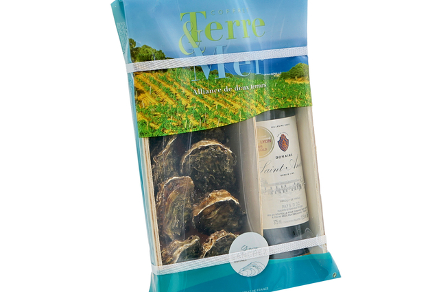 Coffret Terre et Mer - Huitres de Bouzigues 