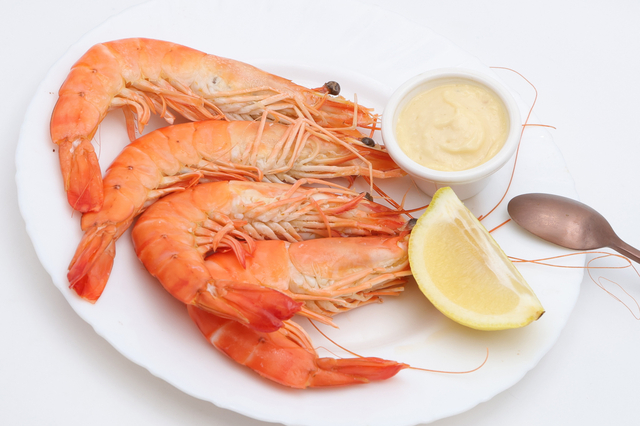 Gambas fraîches - L'Ambre de Thau Bouzigues