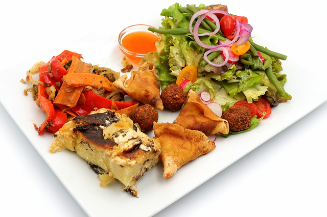 Assiette végétarienne 