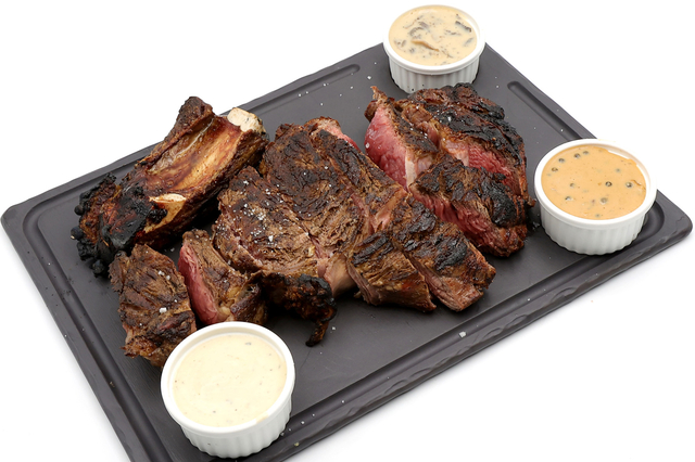 Côte de bœuf grillée au feu de bois Montpellier chez Restaurant L'Effet Jardin Lattes