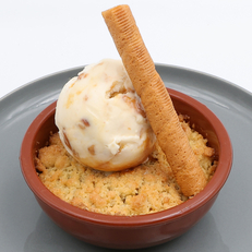 Crumble aux pommes 
