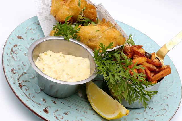 Fish and chips de lotte