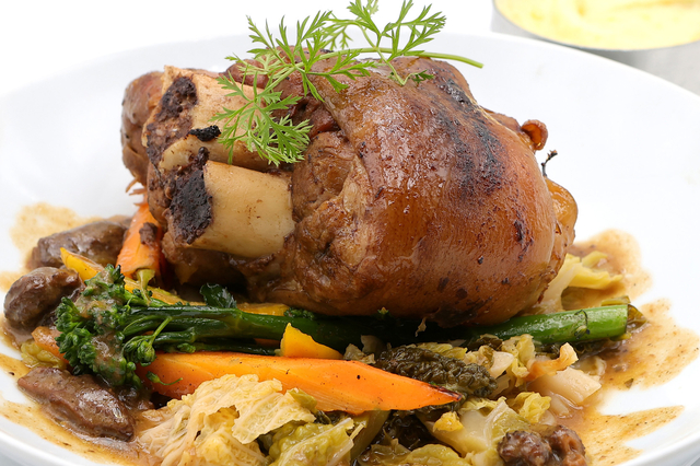 Jarret de porc Occitanie braisé