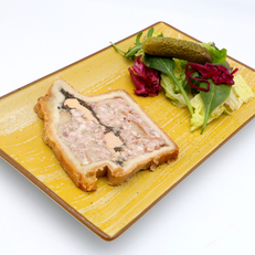 Pâté en croûte Richelieu de lapin et truffes 