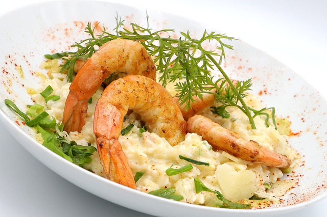 Risotto de gambas