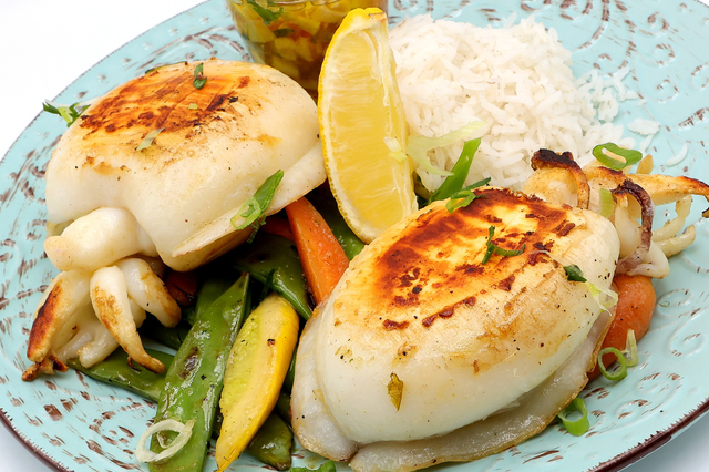 Seiche en persillade 