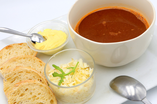 Soupe de poisson maison - La Jalade restaurant Montpellier