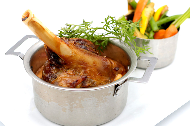 Souris d'agneau - restaurant La Jalade Montpellier