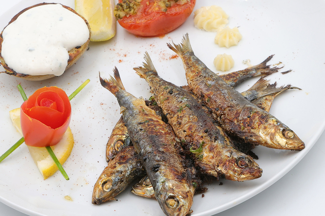 Sardines grillées