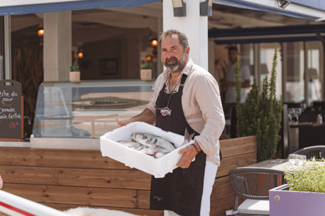 La Marine du Pêcheur Palavas, restaurant de poissons pêché à Palavas (® site la marine du pêcheur)