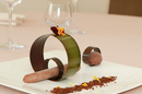 Le Clos des Oliviers de St Gély du Fesc présente un savoureux dessert chocolat (® NetWorld-Fabrice Chort)