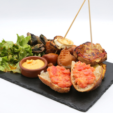 Menu Midi Rapido - Le Tapas Montpellier 