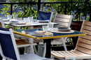 Bouteilles à la Mer Sète, restaurant fait maison avec des tables en terrasse ( ® SAAM-fabrice CHORT)