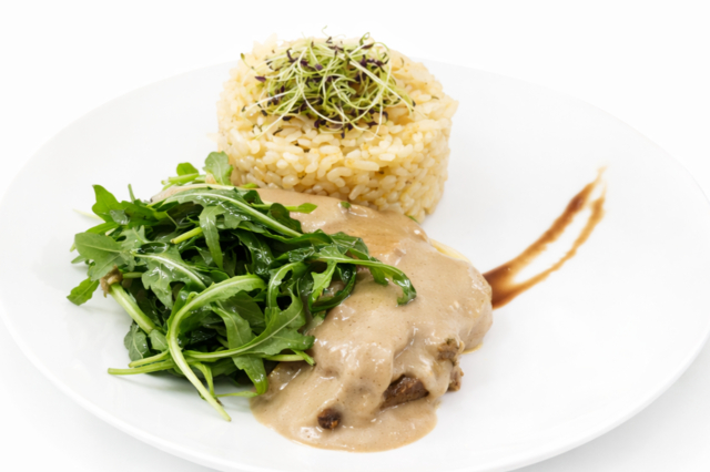 Echine de porc confit - Restaurant de Montpellier - Les Jardins de la Castelle 