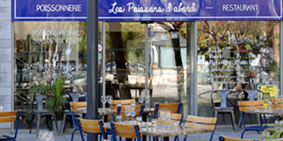 Les Poissons d’abord Montpellier • Poissonnerie et restaurant de poissons à Port Marianne (® SAAM- fabrice CHORT)