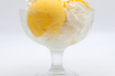 Glace pêche mandarine 