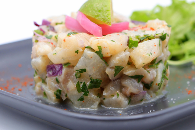 Tartare de Loup de mer - Oh Gobie Sète