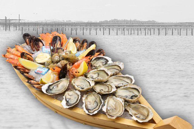 Plateau de fruits de mer et de coquillages Bouzigues - Restaurant Le Bosigas à Bouzigues 