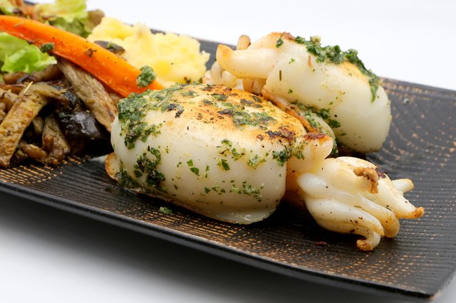 Seiche grillé - Restaurant de poissons Le Bosigas Bouzigues