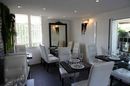 Restaurant Villa 29 Montpellier présente une décoration contemporaine de la salle proche des Arceaux (® Villa 29)