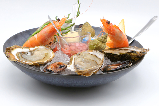 Assiette de coquillages 