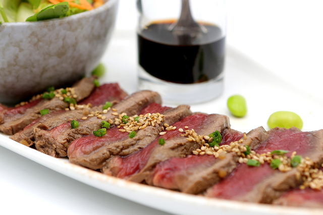 Tataki de boeuf d'Aubrac