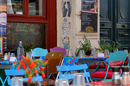 Tatie Cherry Sète propose des tables en terrasse dans son restaurant-salon de thé ( ® SAAM-fabrice CHORT)