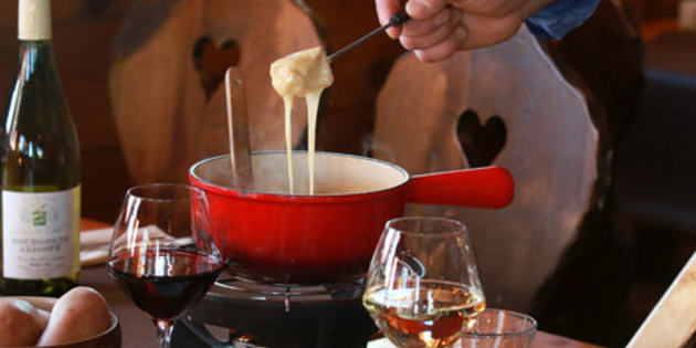 Fondue au fromage à Montpellier au Chalet Chamoniard Lattes (® networld-fabrice chort)